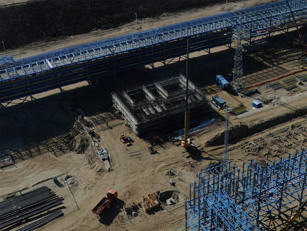 Construction of the Amursky Gas Processing Plant